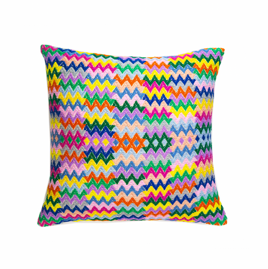 Cotzal Brocade Pillow