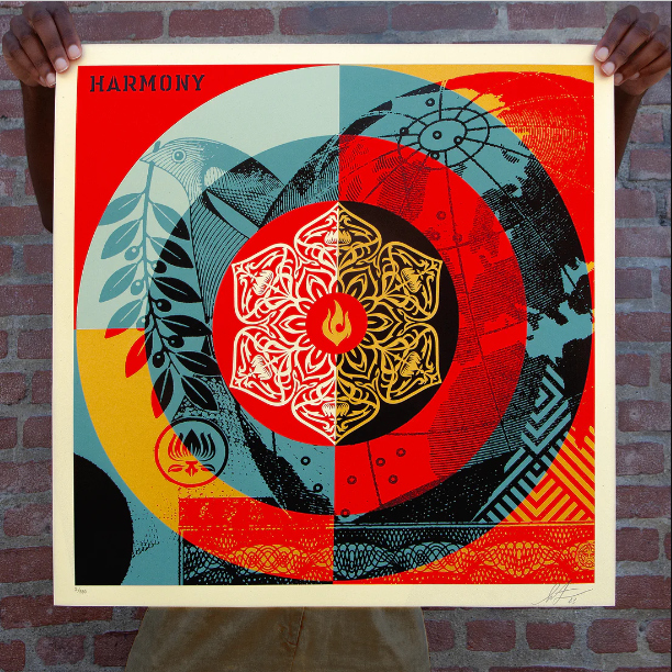 Shepard Fairey "Global Harmony" Print - Arte House