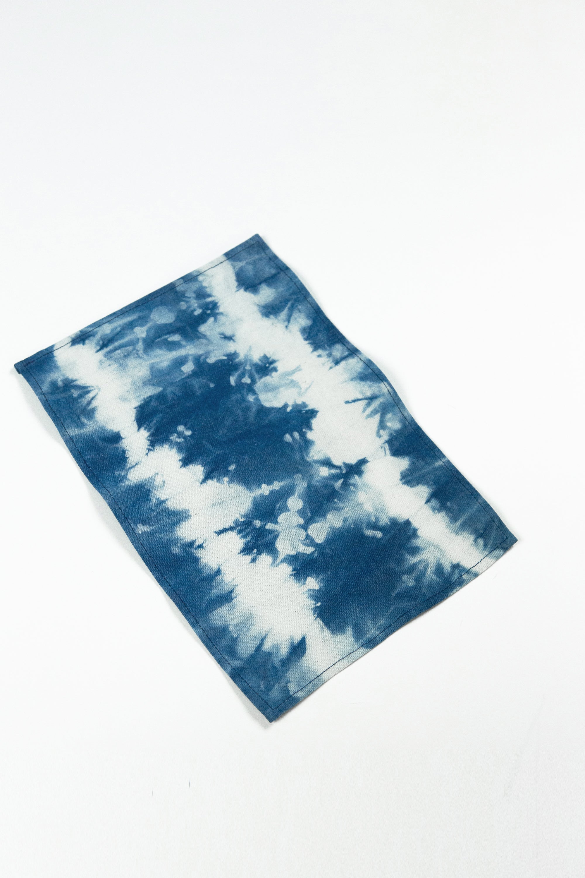 Indigo Shibori Cocktail Napkins Set of 4 - Arte House