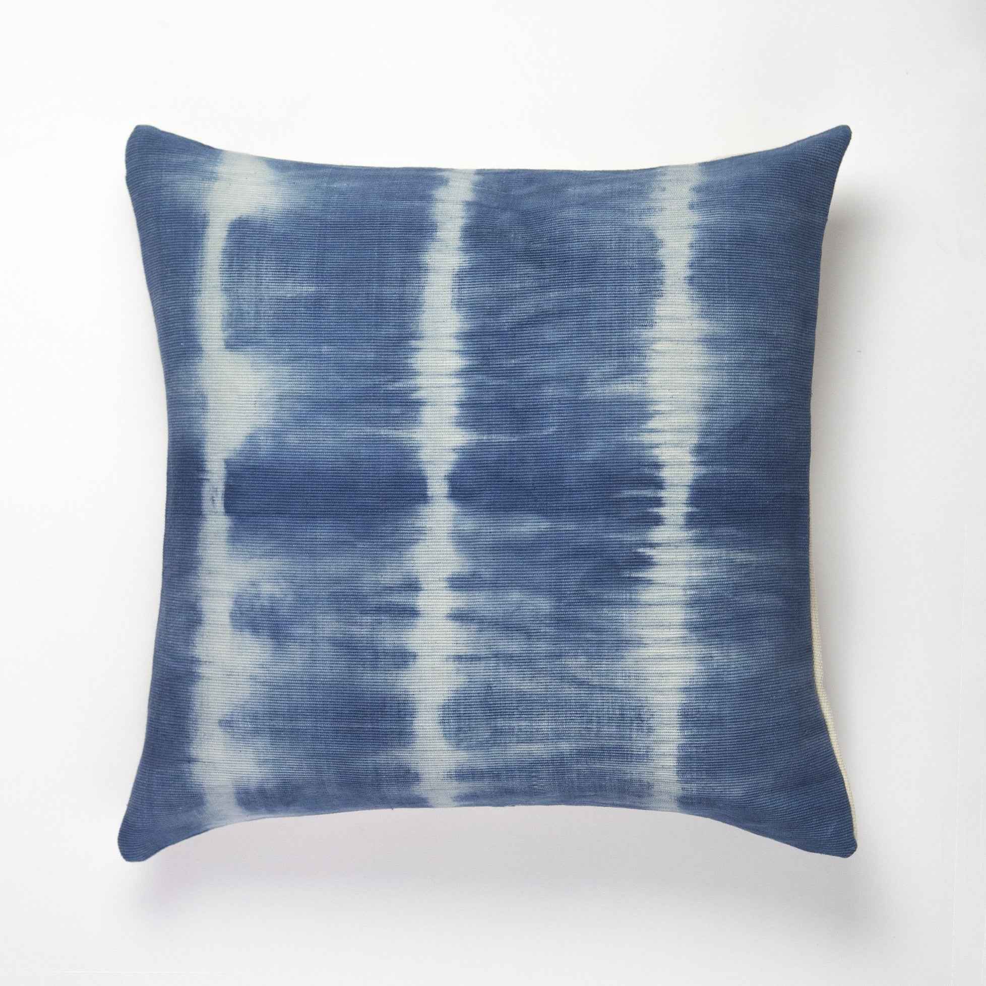 Indigo Shibori Nubby Pillow
