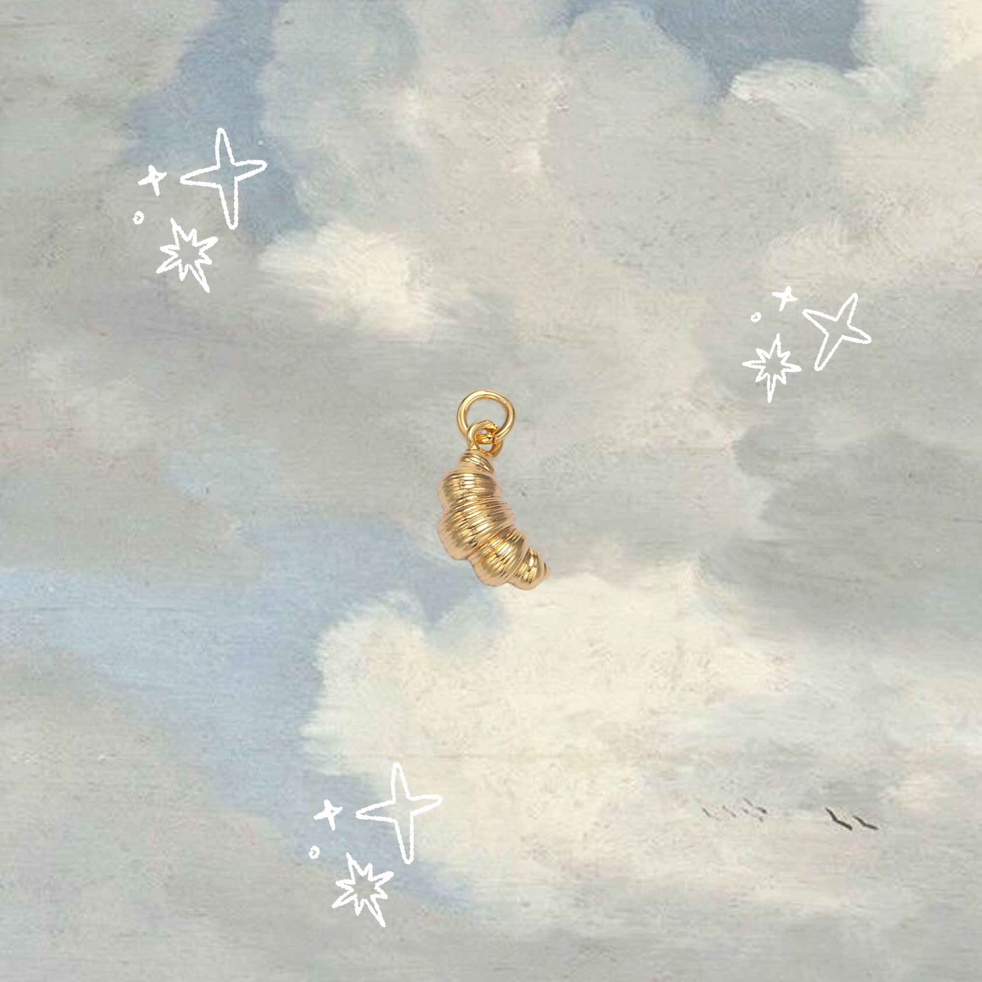 Teenie Tiny Croissant Charm - Arte House