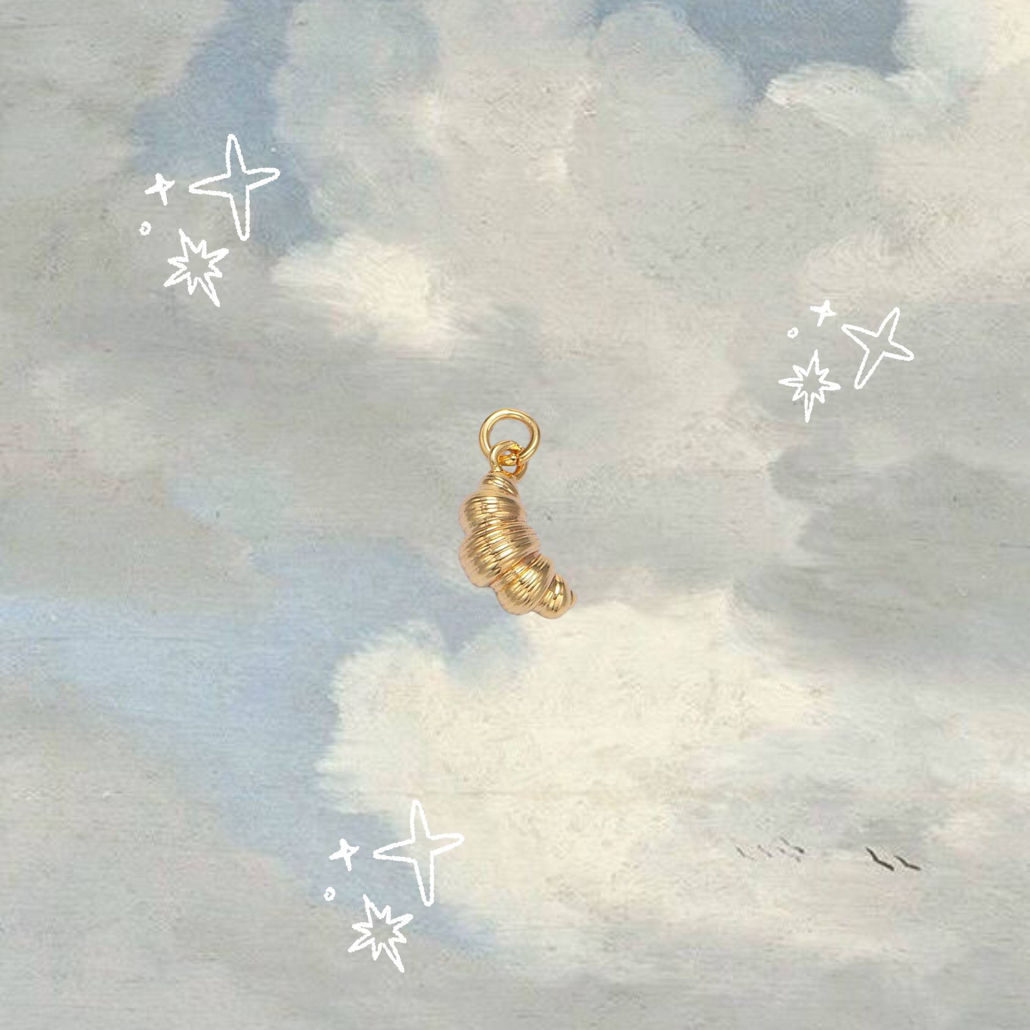 Teenie Tiny Croissant Charm - Arte House