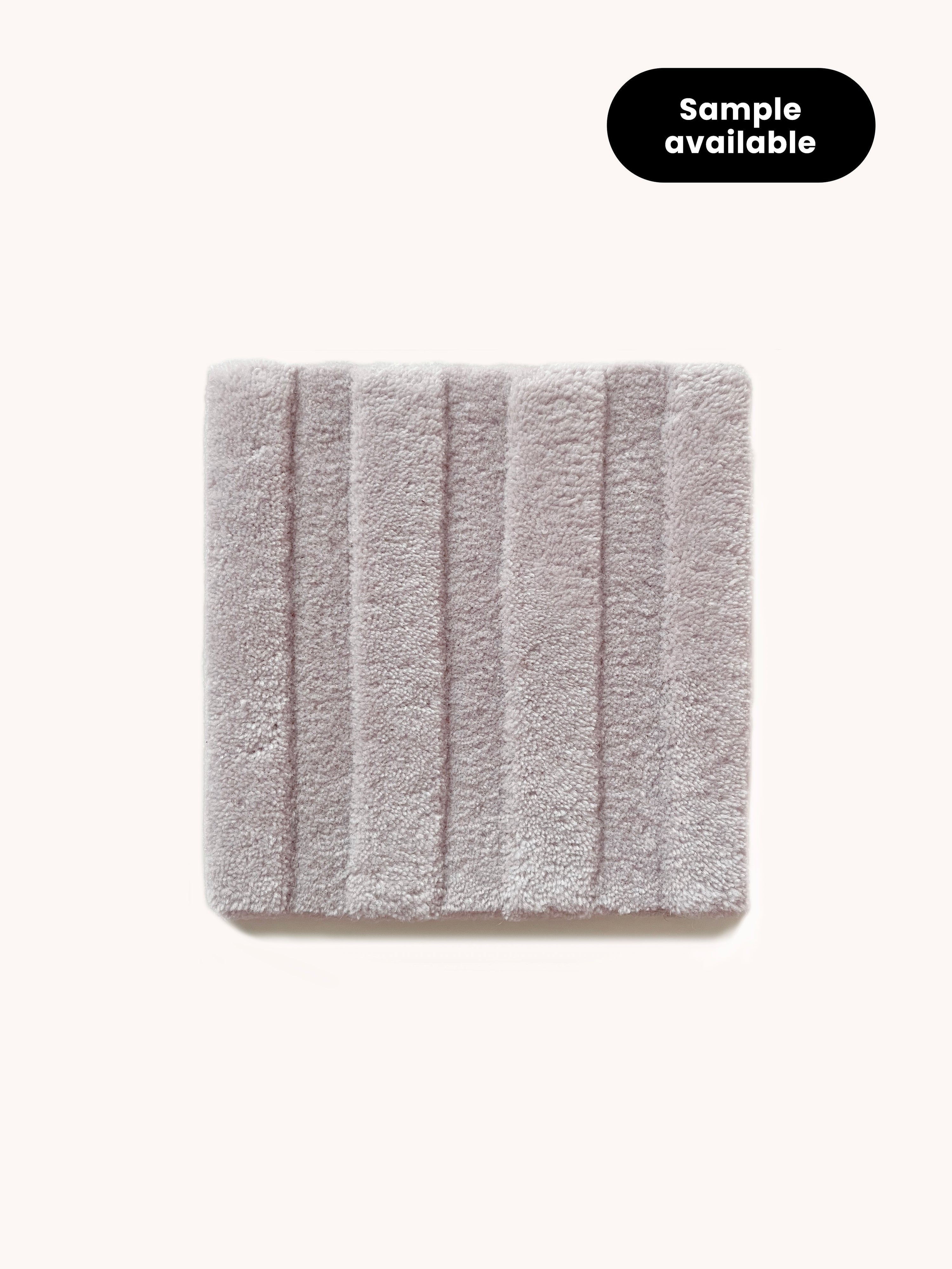 Rug SOLID STRIPE Lilac 1.8 x 5.2 ft - Arte House