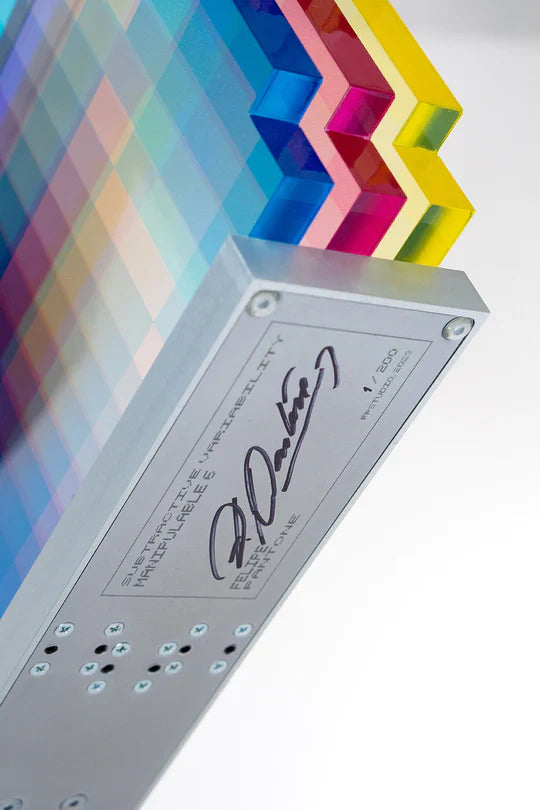 Felipe Pantone "Subtractive Variability Manipulable 6" Sculpture - Arte House