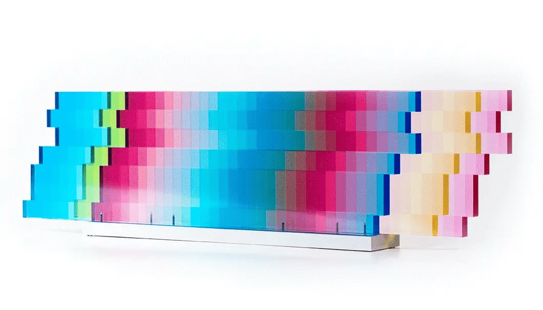 Felipe Pantone "Subtractive Variability Manipulable 6" Sculpture - Arte House
