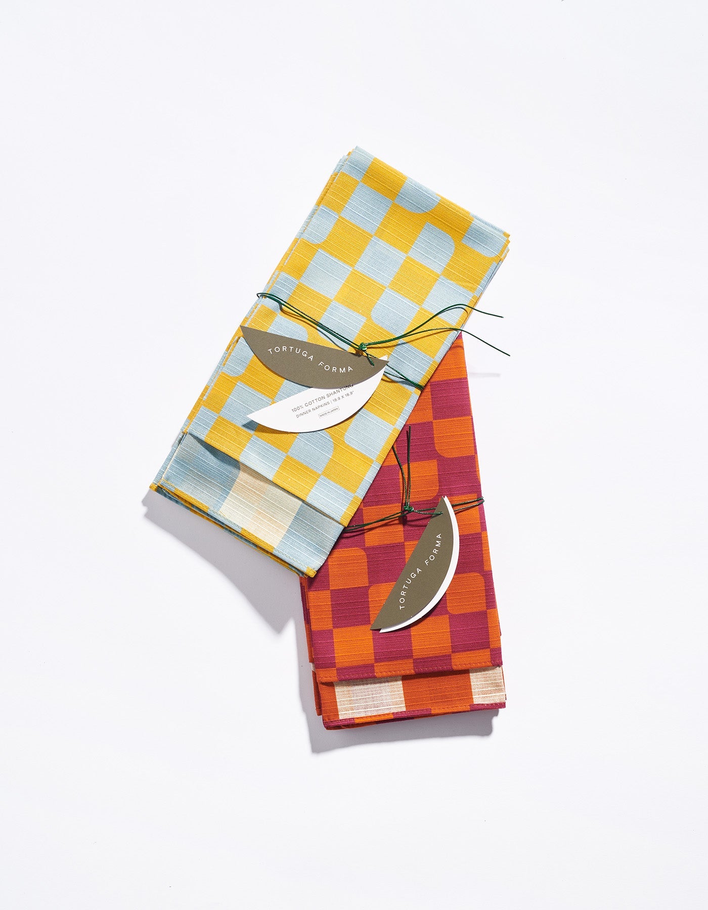 Dinner Napkins Double Sided Checker - High Season