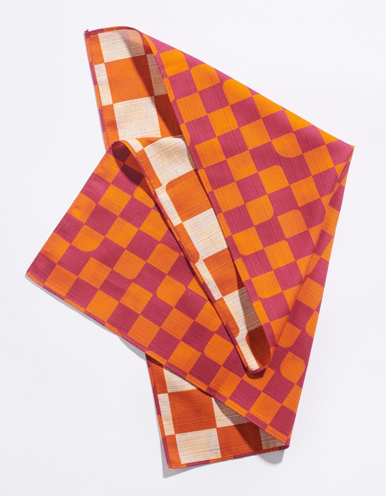 Dinner Napkins Double Sided Checker - High Season