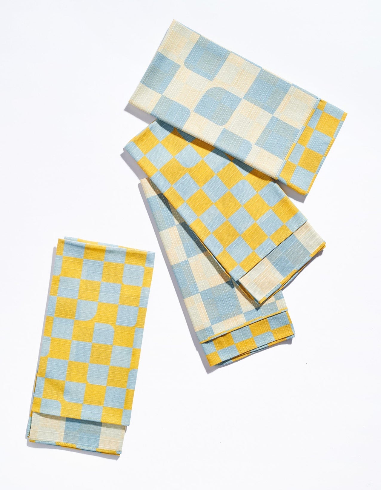 Dinner Napkins Double Sided Checker - High Season