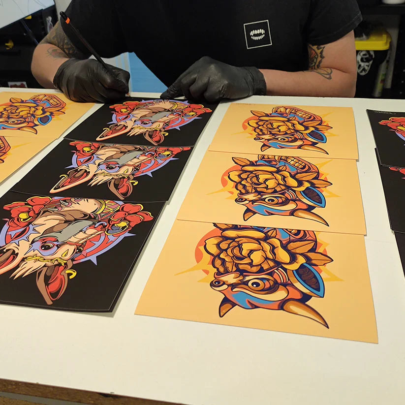 Trasher “Internal Demons” Blotter Print - Arte House