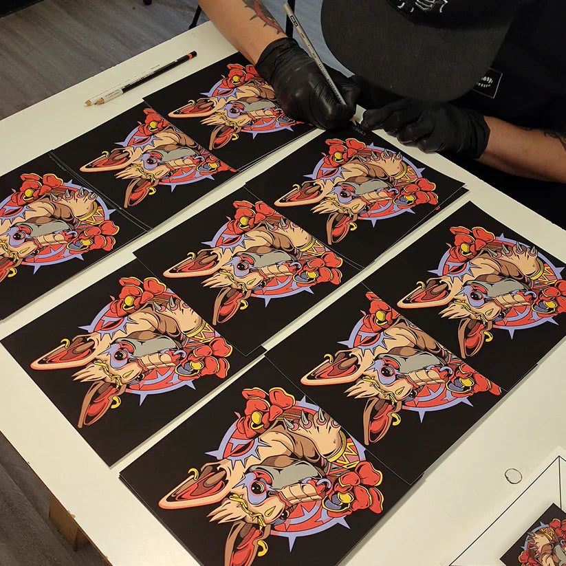 Trasher “Xolo” Blotter Print