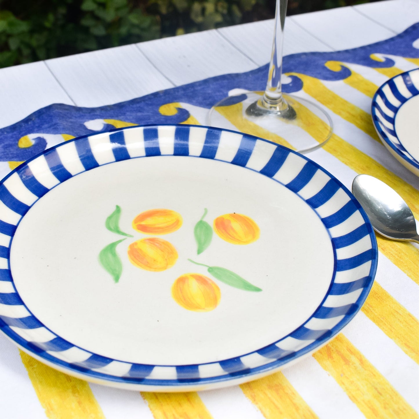 Ceramic Dessert Plates - Clemente, 7 Inches (Set of 4)
