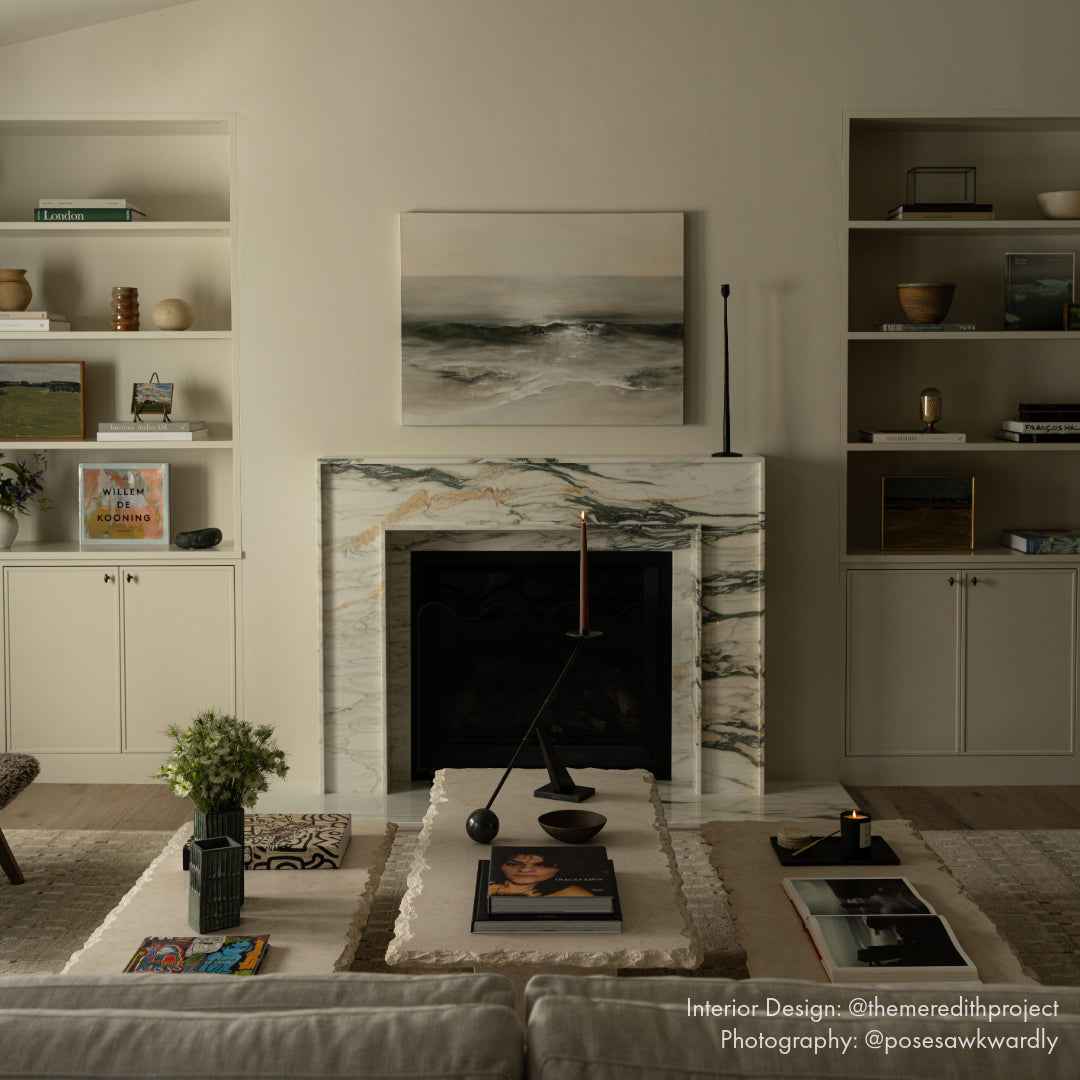 Sofita Marble Coffee Table - Low