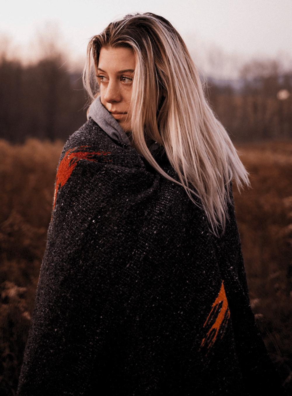 WEEKEND WARRIOR Black Blanket - Arte House