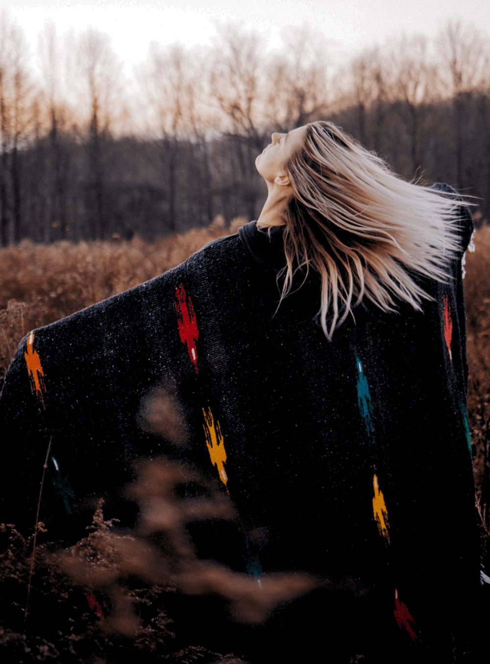 WEEKEND WARRIOR Black Blanket - Arte House