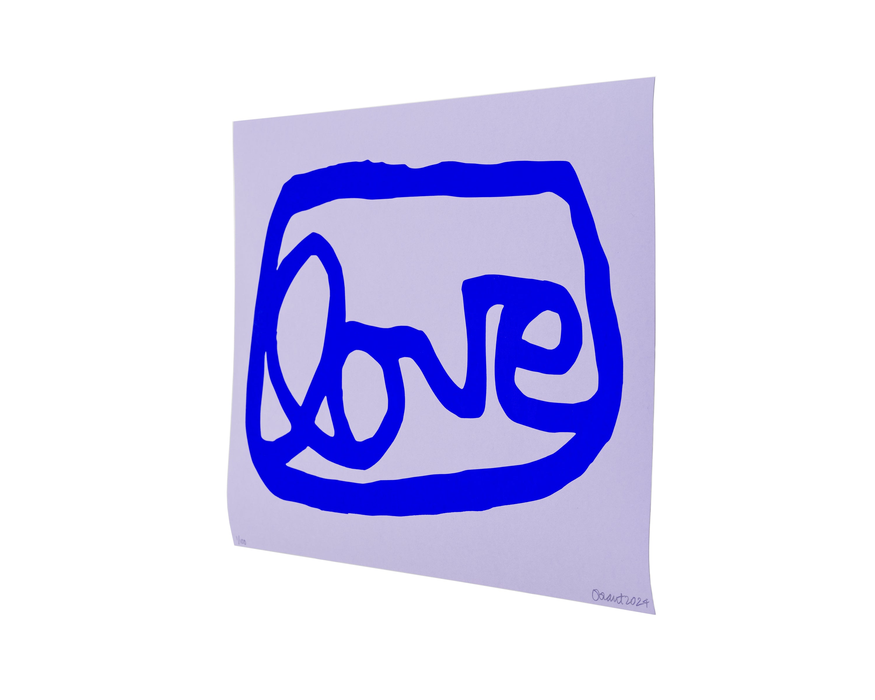 LOVE (metallic lavender) to benefit Project Angel Food