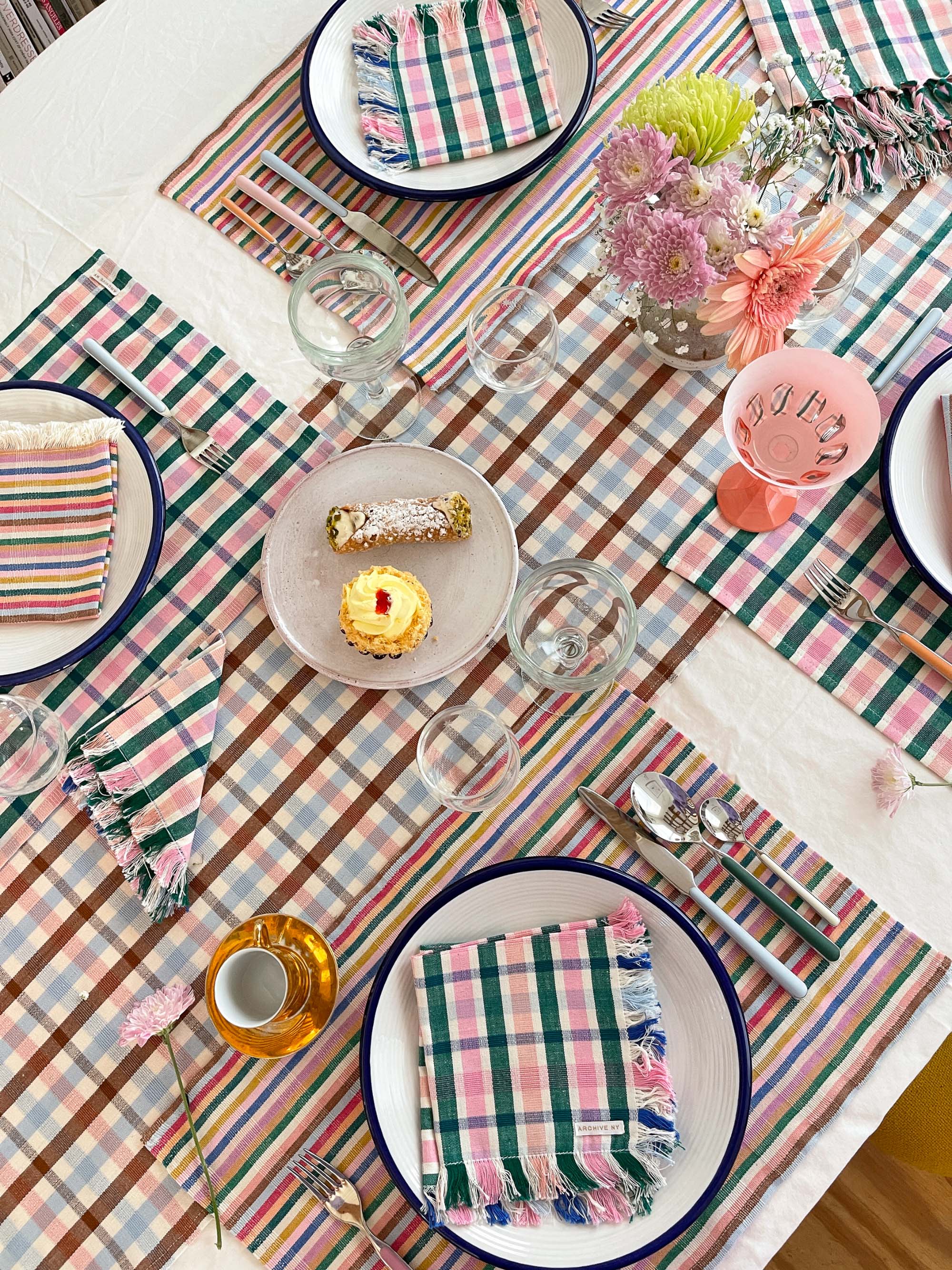 Louisa Plaid Runner - Arte House