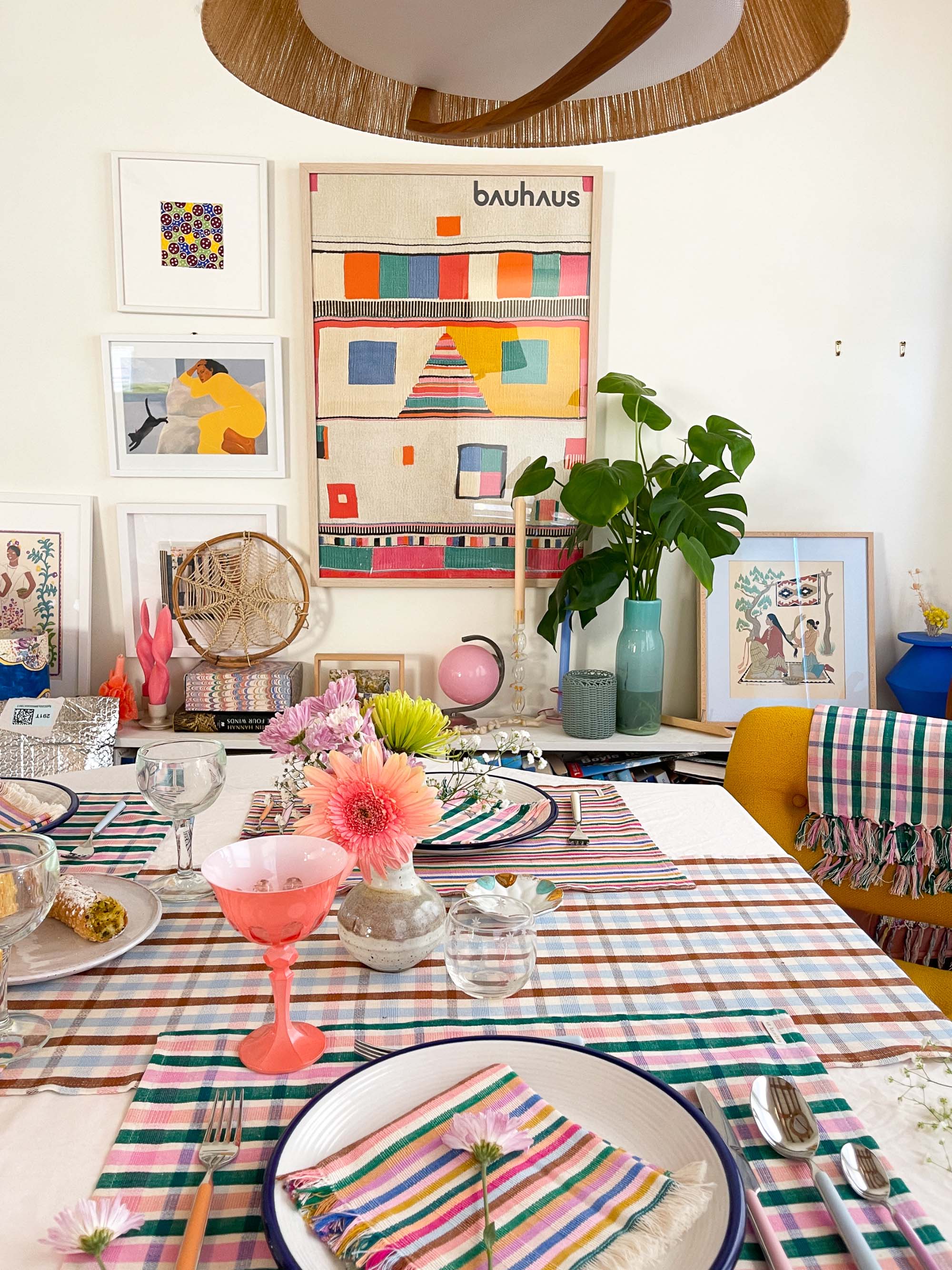 Louisa Plaid Runner - Arte House