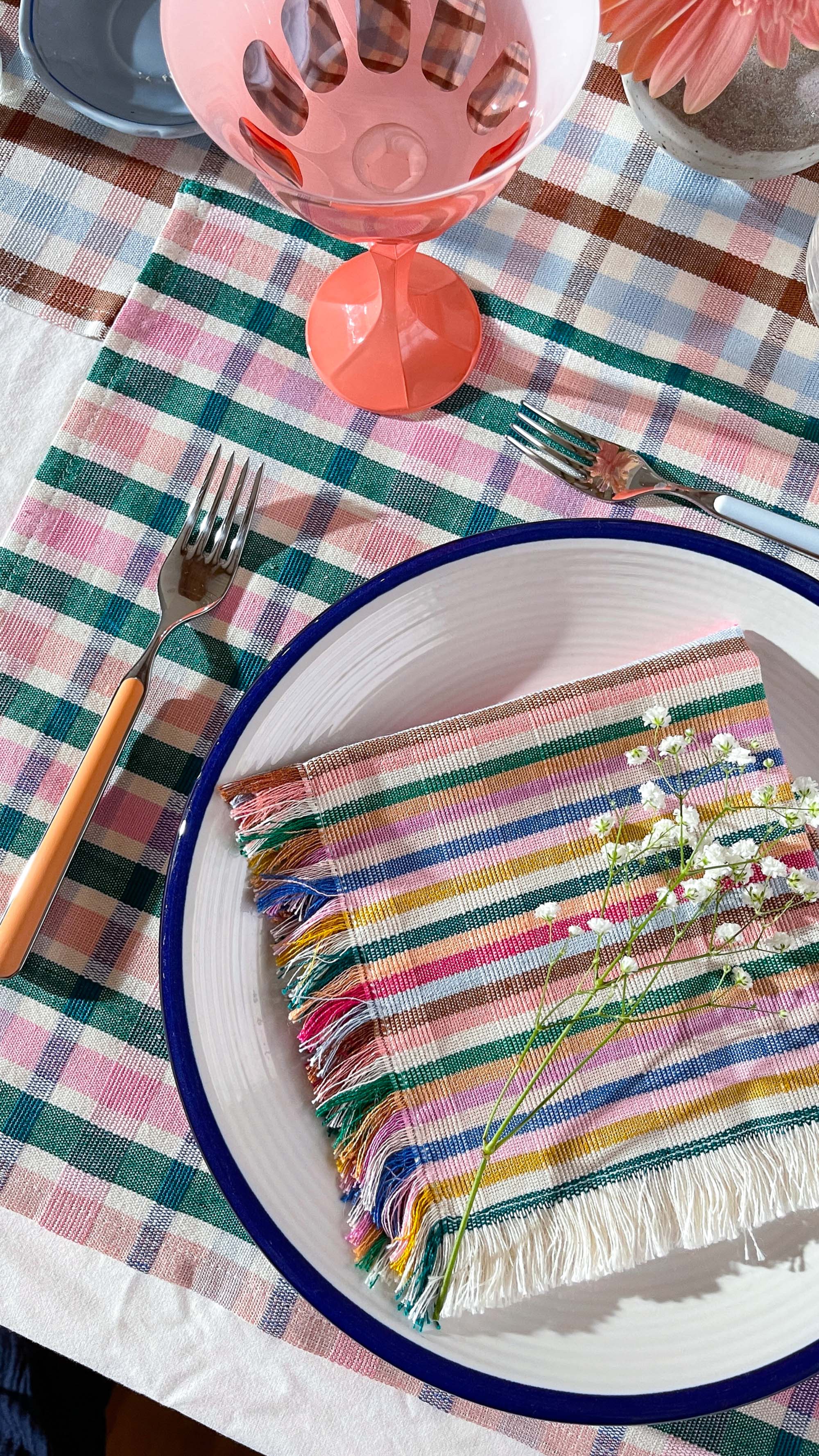 Lola Plaid Placemat