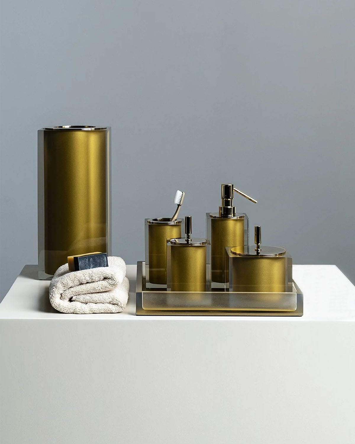 Toothbrush Holder GLOSS Gold - Arte House