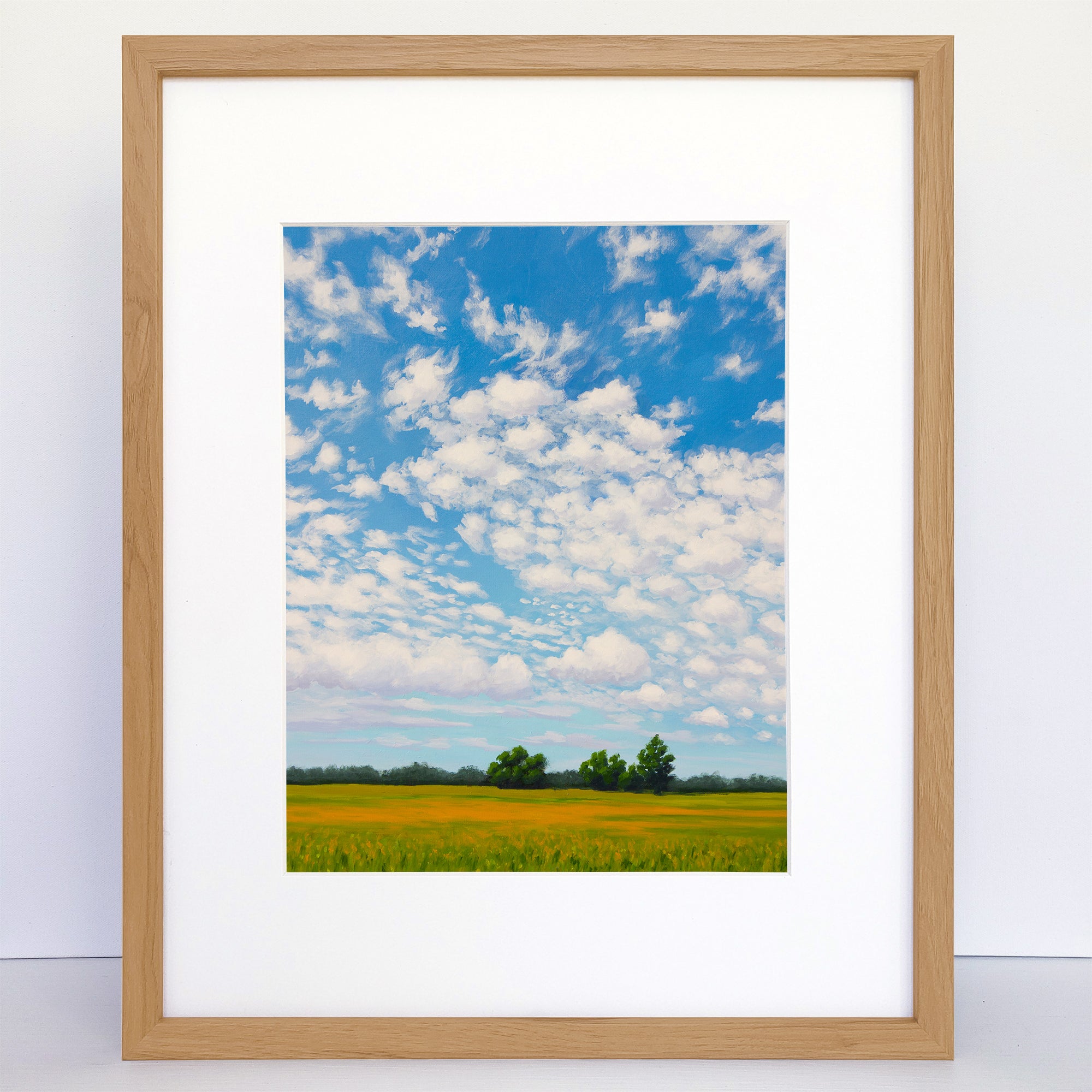 Wichita June Day #2 a Vertical Art Print