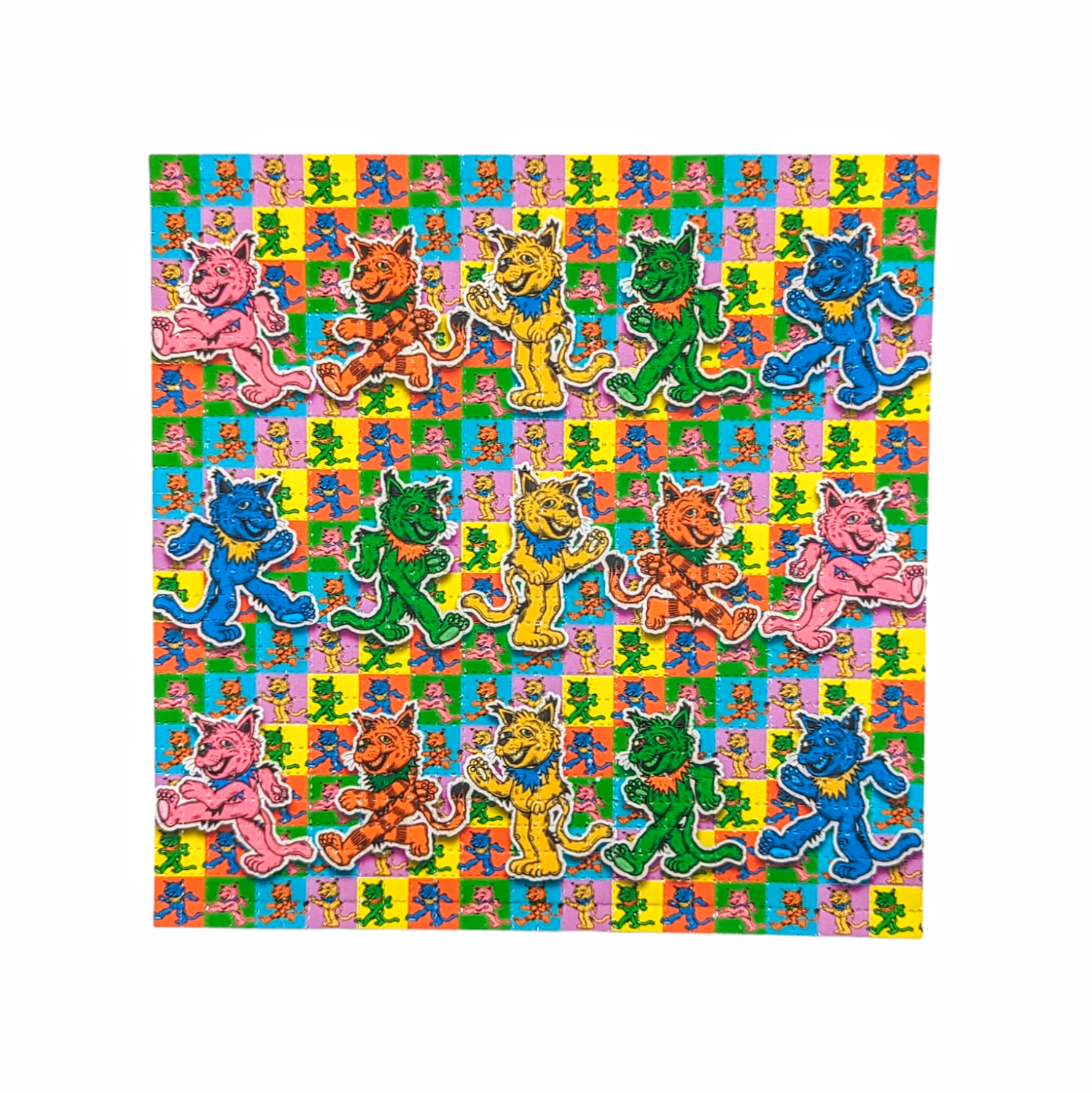Vincent Gordon “Marching Cats” Blotter Print - Arte House