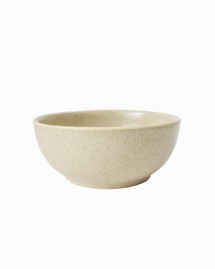 Cream Custard Handmade Wide Soup Bowls - Set of 4 - Arte House