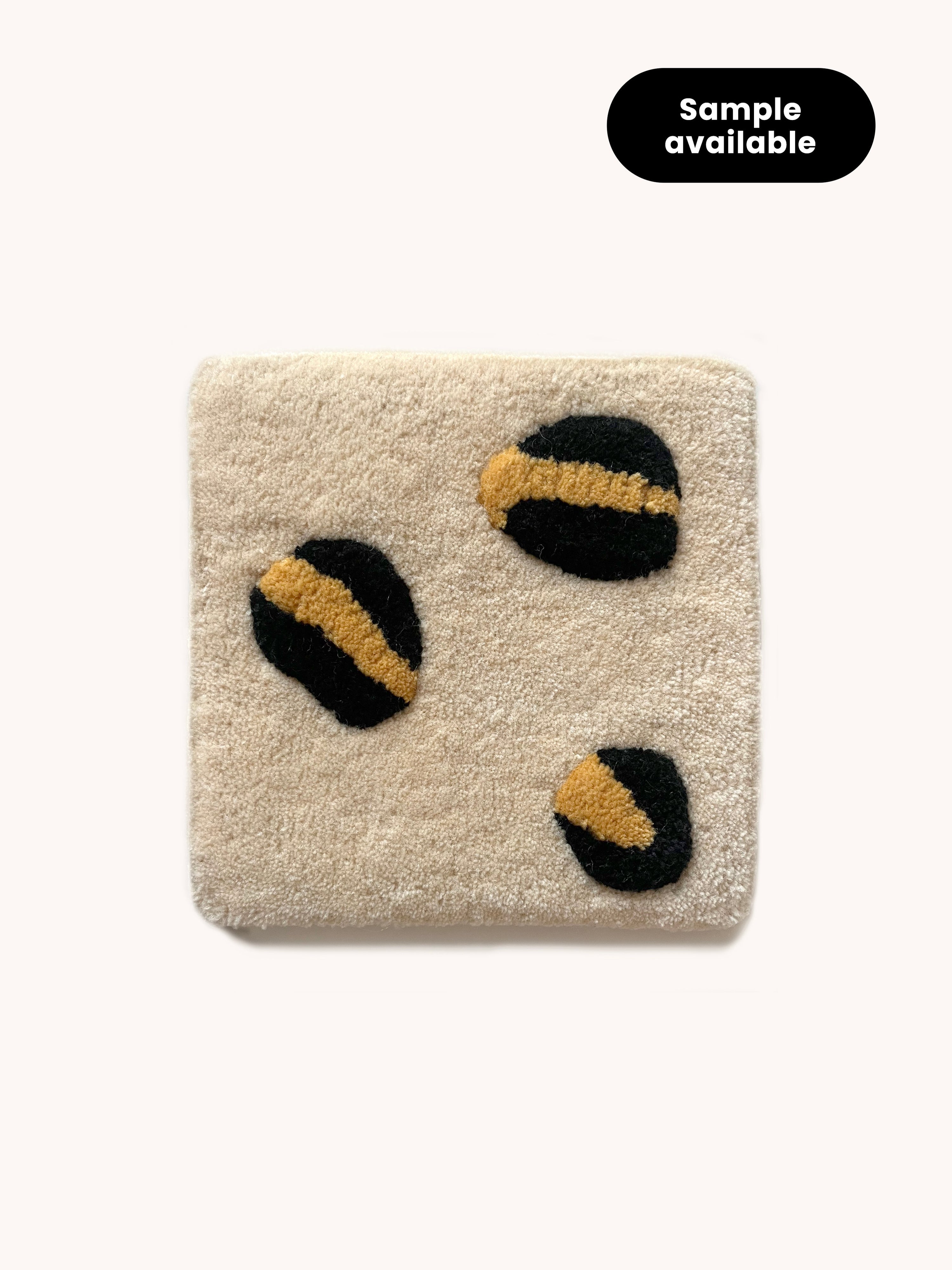 Rug LEOPARD Beige / Brown and Black Print 5.5 x 7.9 ft - Arte House