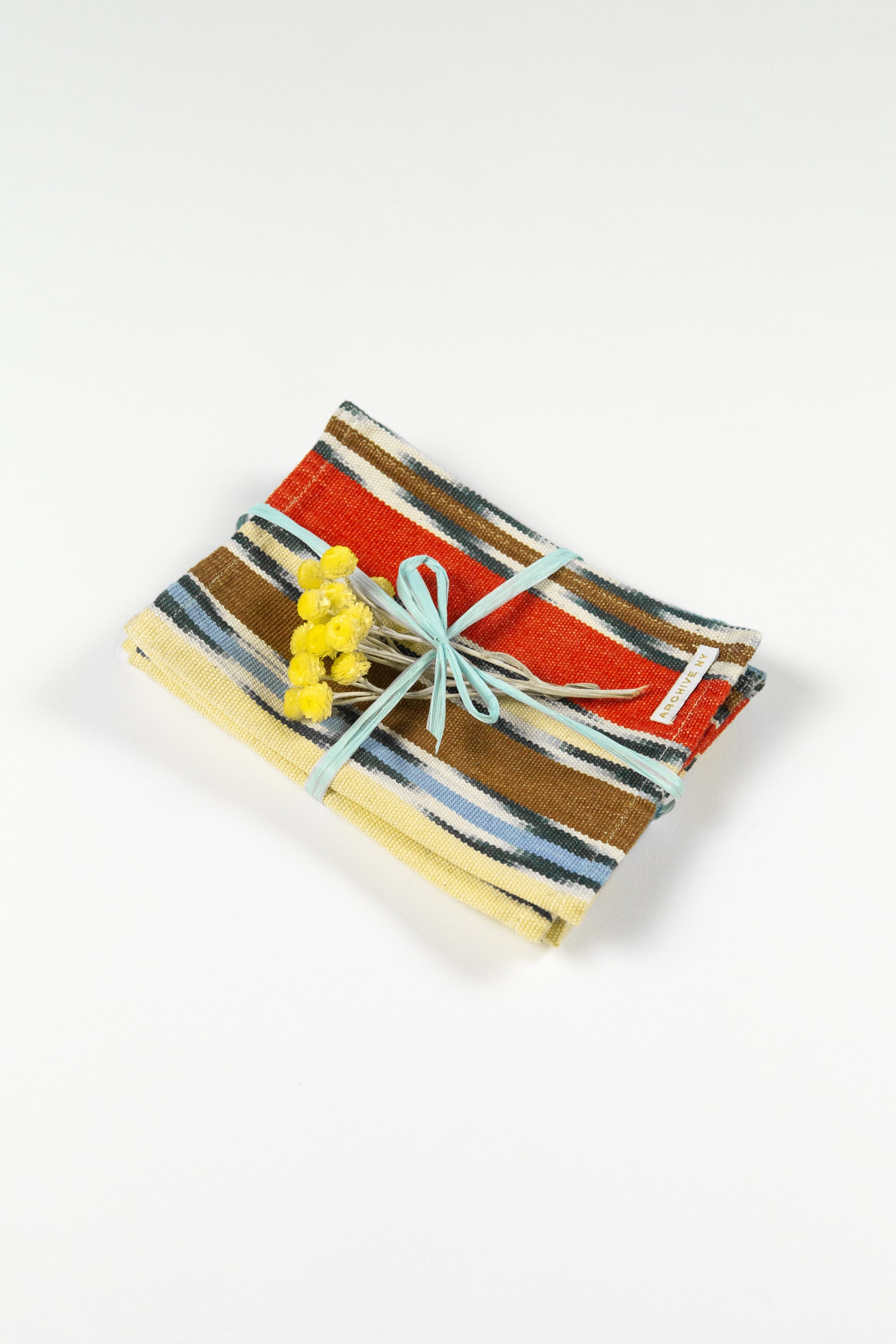 Xela Multi Jaspe Cocktail Napkins Set of 4 - Arte House