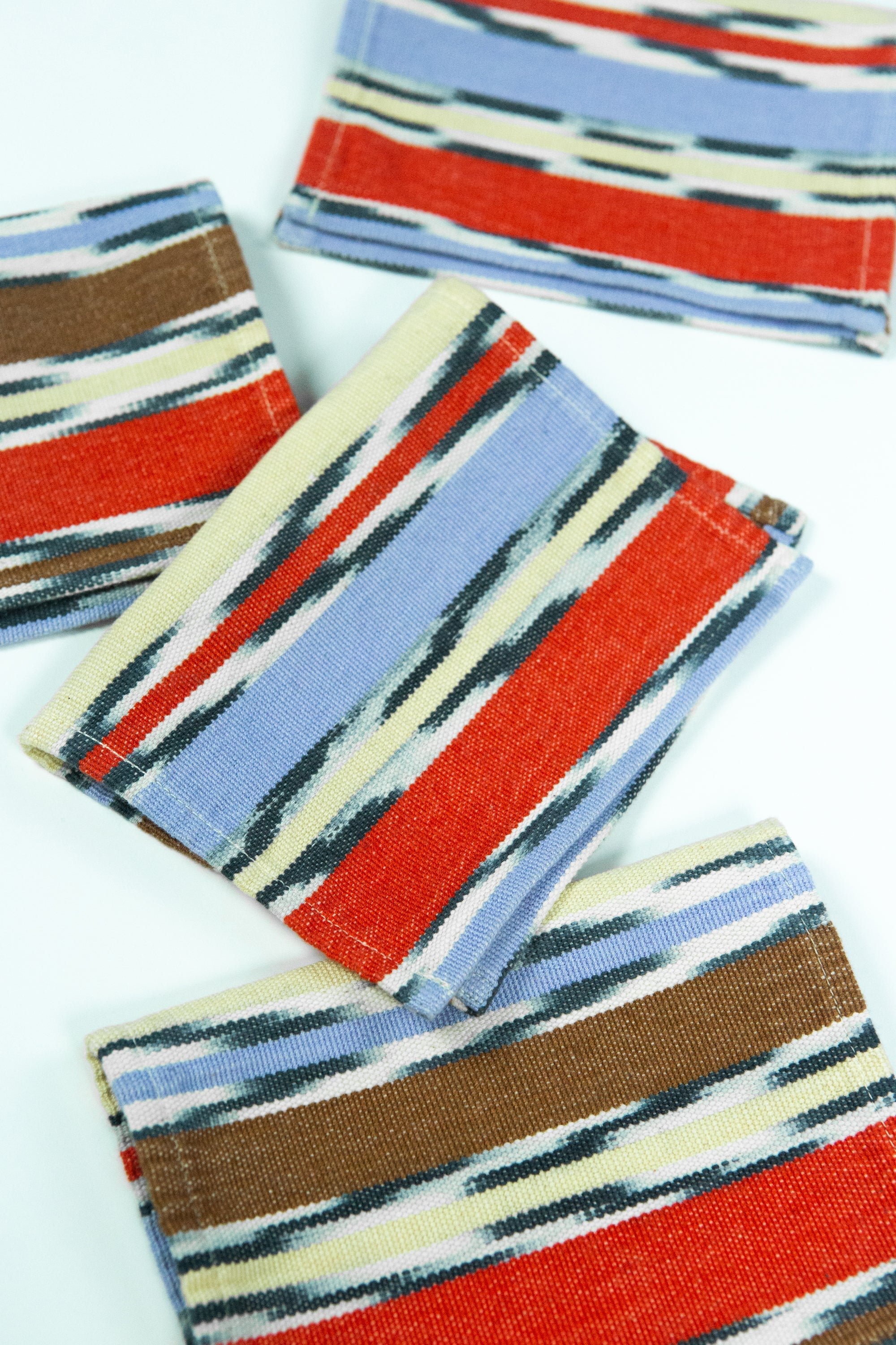 Xela Multi Jaspe Cocktail Napkins Set of 4 - Arte House