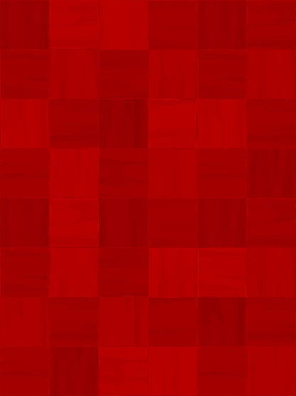 Zellige Wallpaper, red