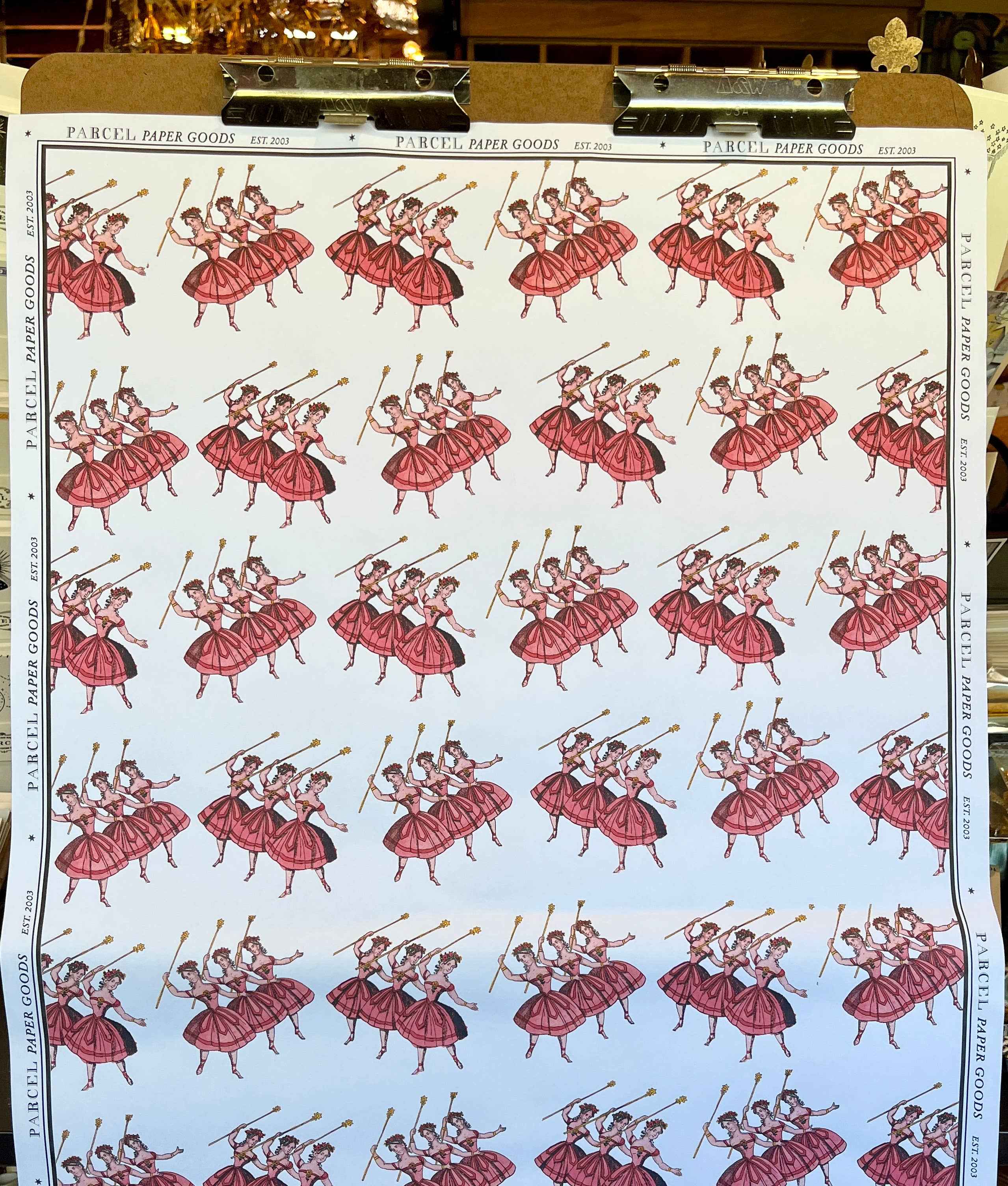 Parcel Artisan Wrapping Paper, Trio of Fairies