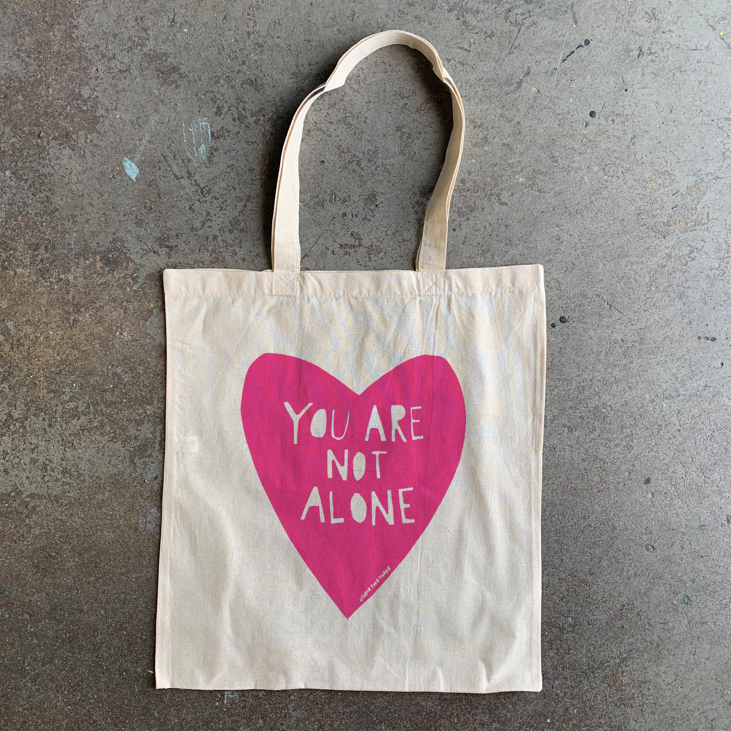 You Are Note Alone Tote Bag