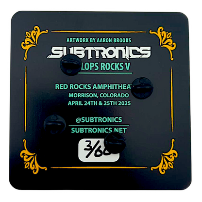 Aaron Brooks x Ground Score "Cyclops Rocks V" Pin - LE 60