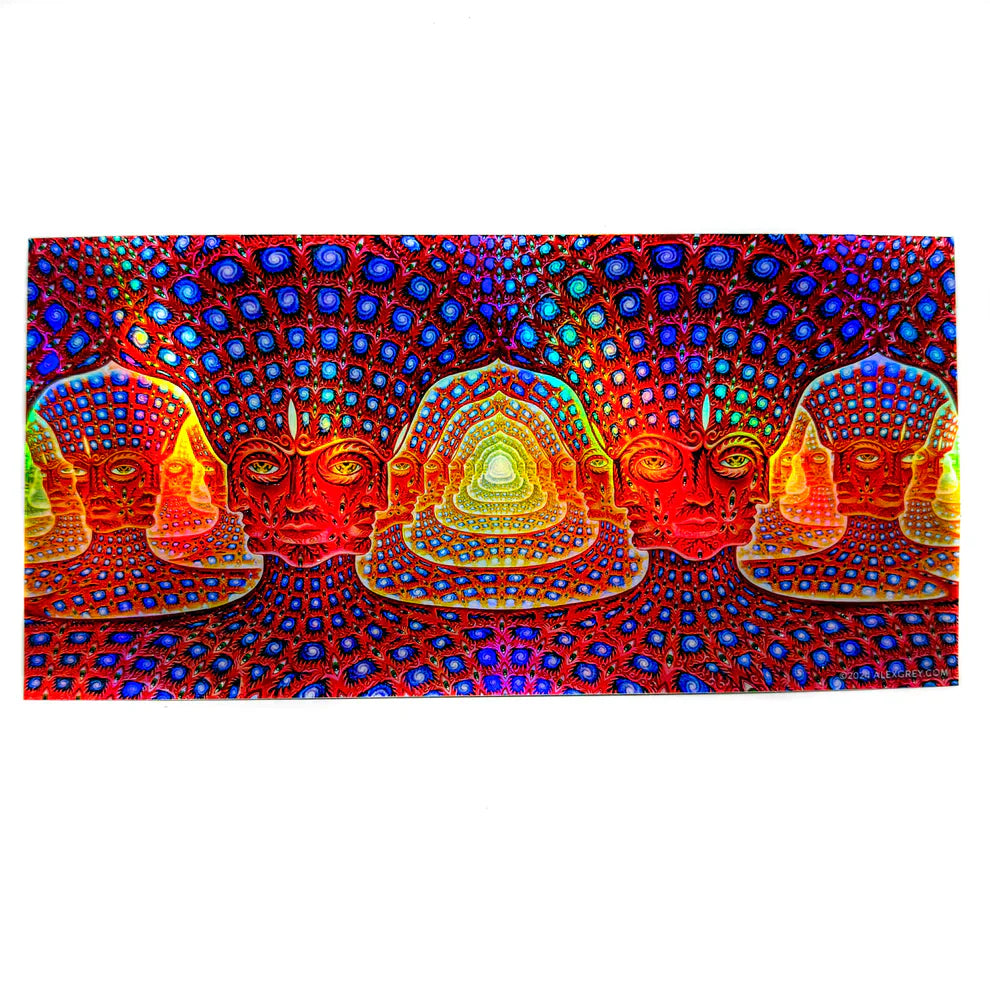 Alex Grey Net of Being Holographic Sticker - Arte House