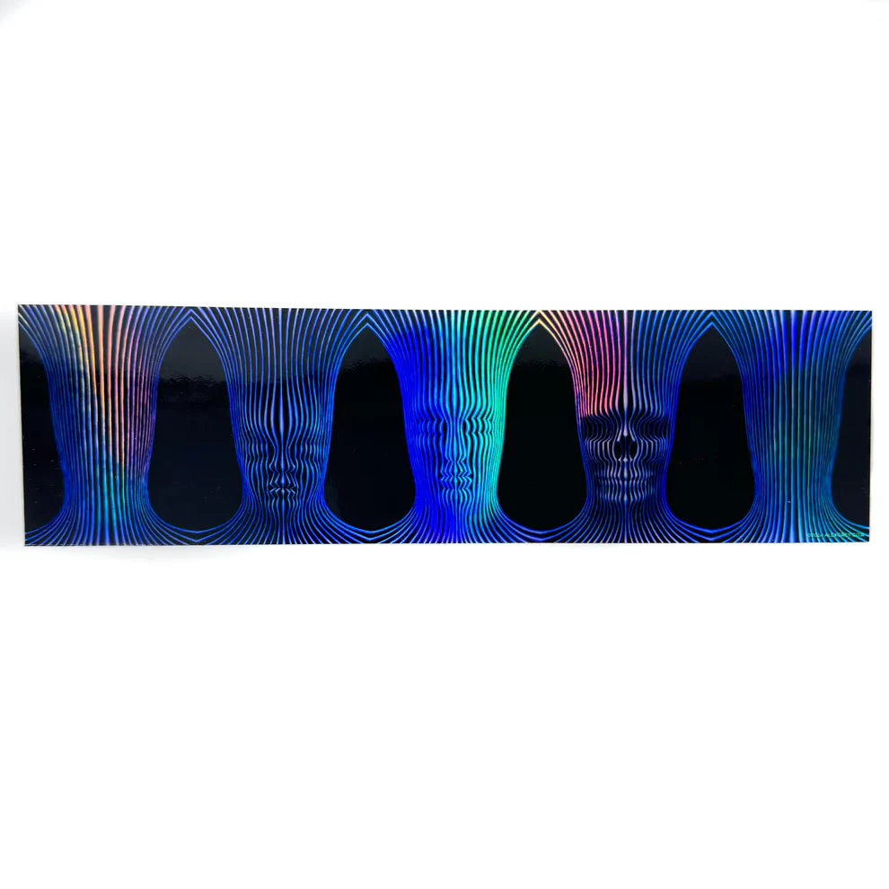 Alex Grey Original Face Holographic Sticker - Arte House