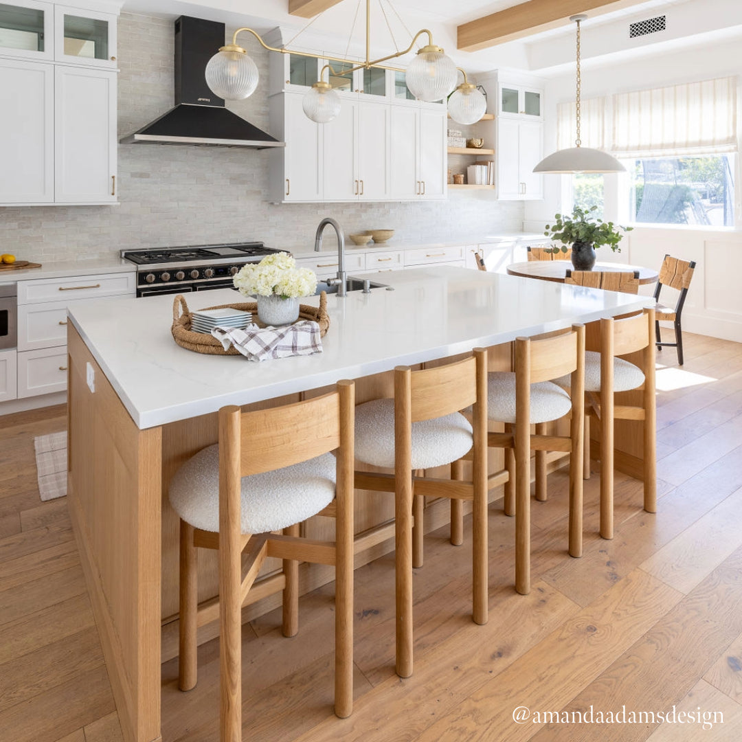 Teddy Counter Stool - Warm Oak - Arte House
