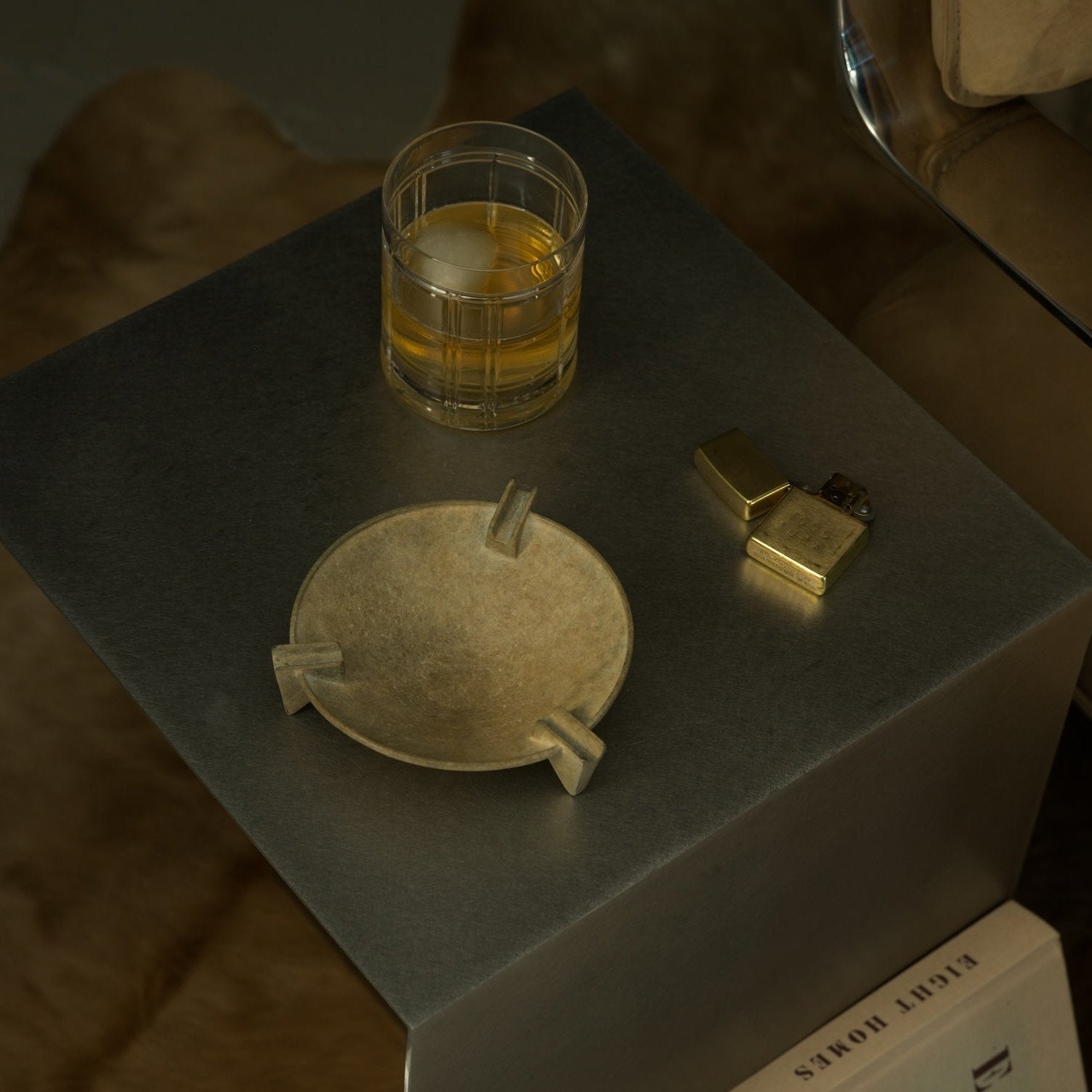 Milan Ash Tray- Stone - Arte House