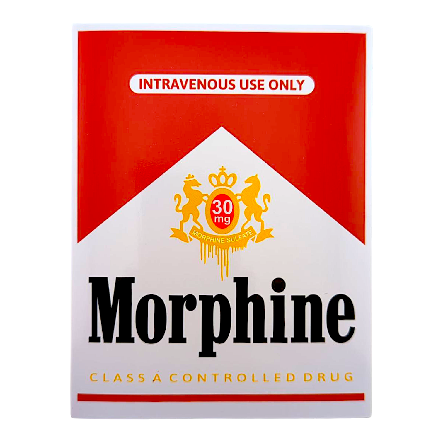 Ben Frost Morphine Sticker - Arte House