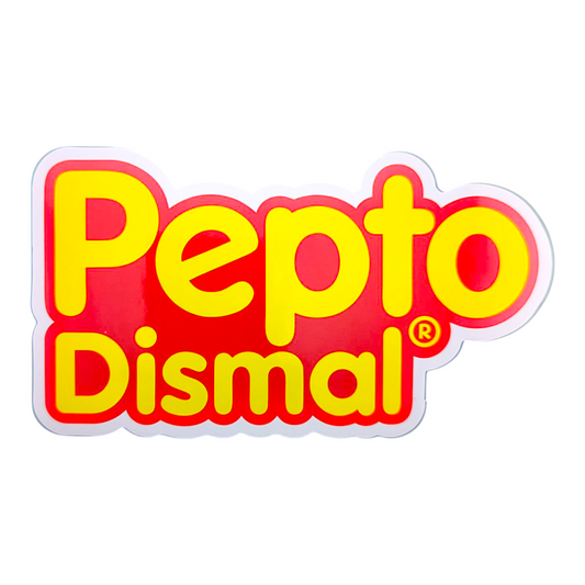 Ben Frost Pepto Dismal Sticker