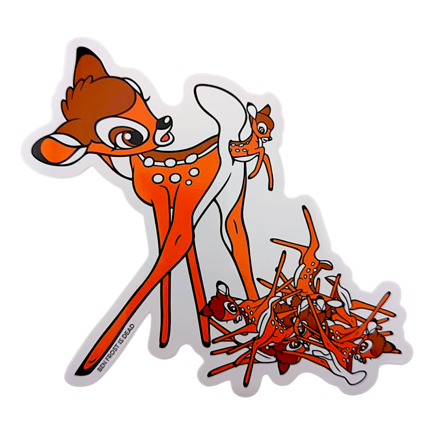 Ben Frost Self Regenerating Bambi Sticker - Arte House