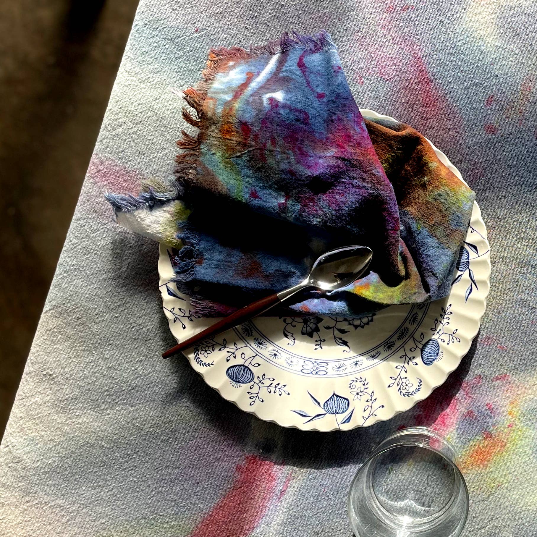 Painter's Hand-dyed Napkins