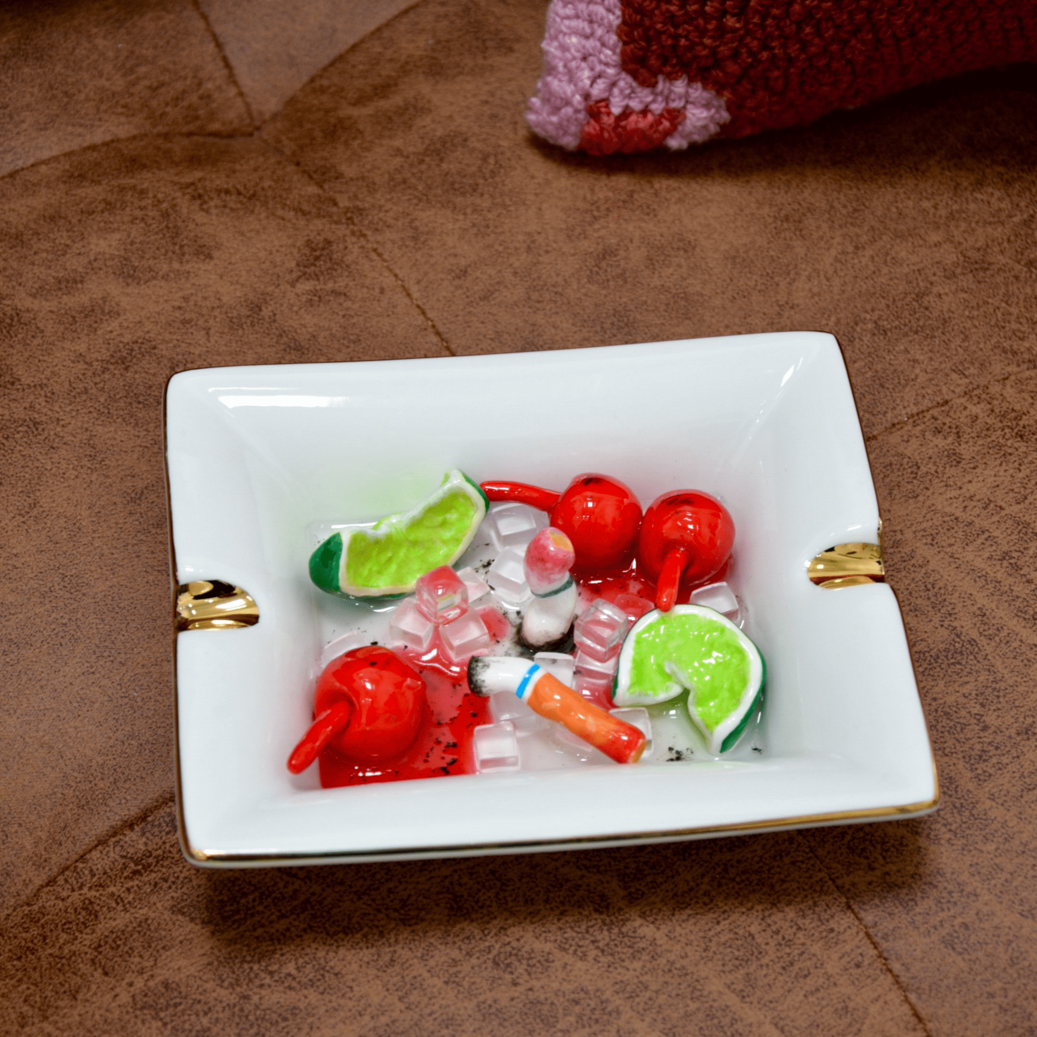 RETRO CHERRY LIMEADE ASHTRAY - Arte House
