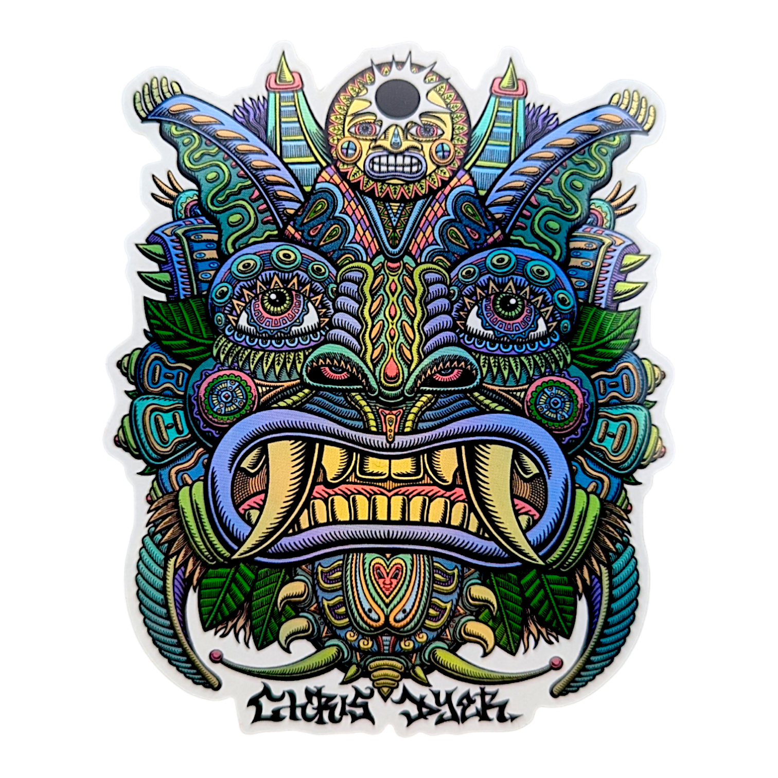 Chris Dyer Eclipsed Sticker - Arte House