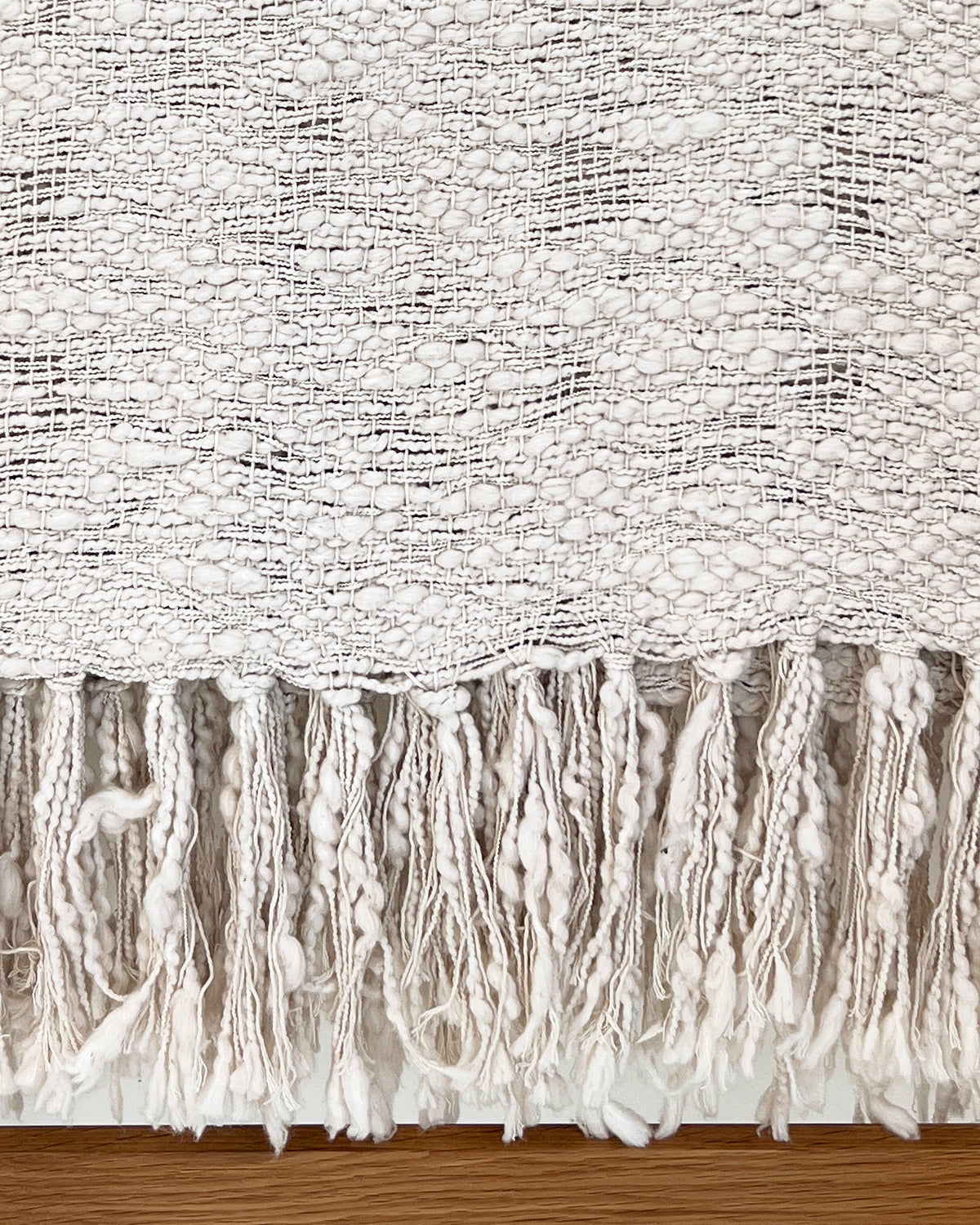 Open Weft Soft Cotton Throw - Arte House