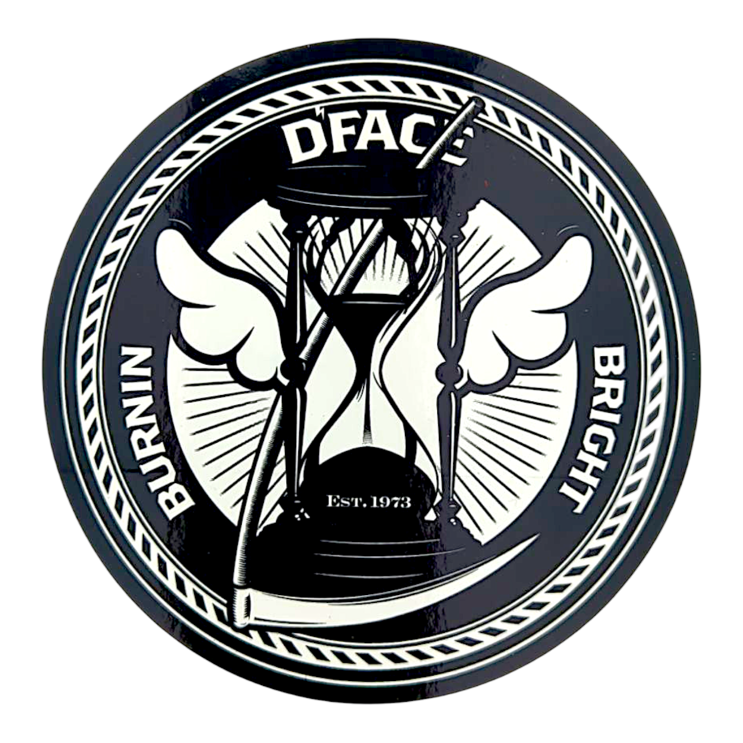 D*Face Burnin Bright Sticker - Arte House