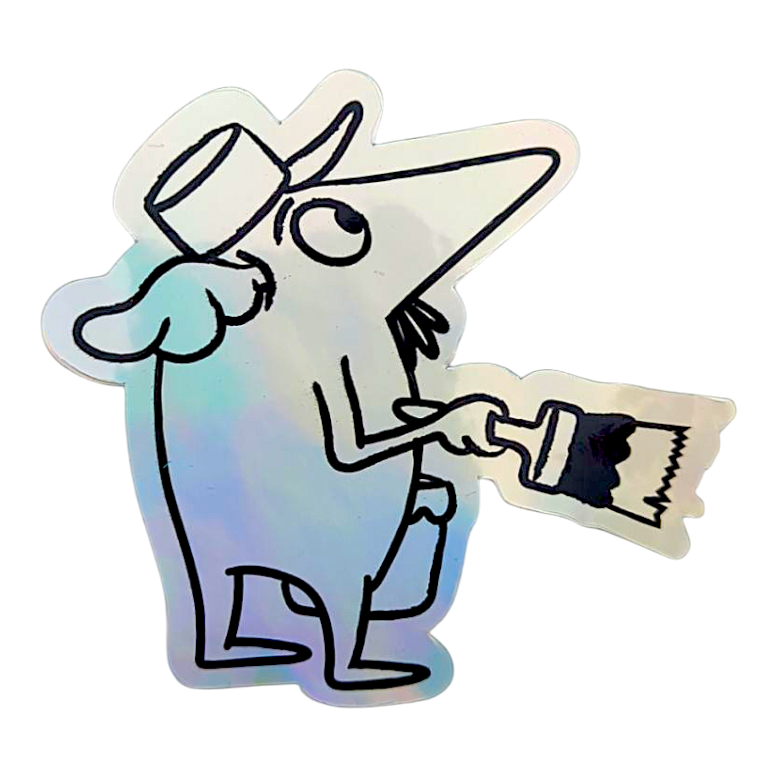 D*Face Holographic Sticker