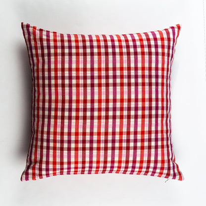 Archive NY Noel Plaid Square Pillow