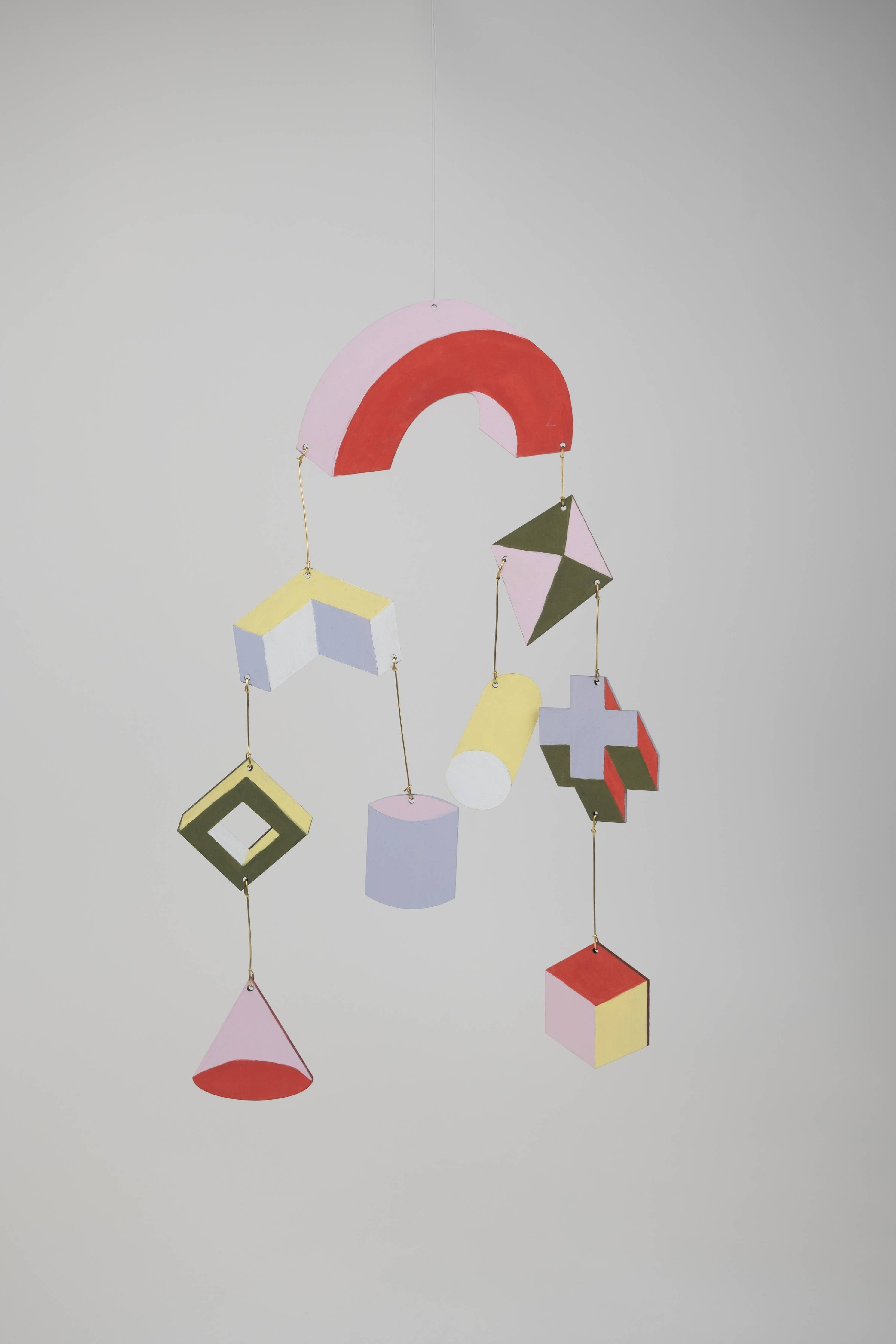 "Construct" Mobile Kit – DIY Geometric Wall Hanging Kit