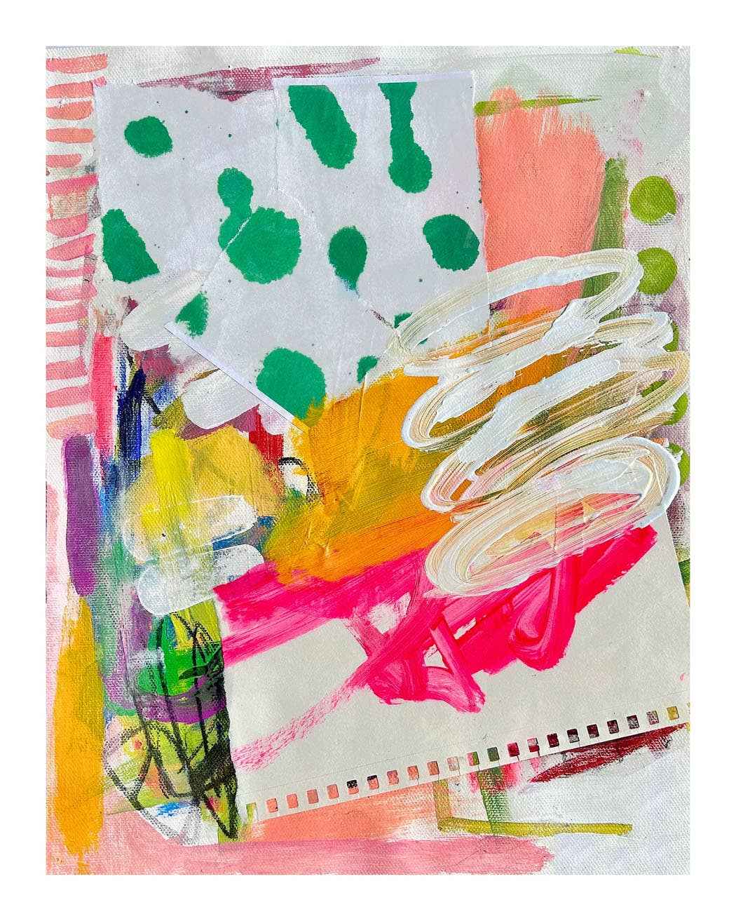 Sugar Cookies Abstract Art Print