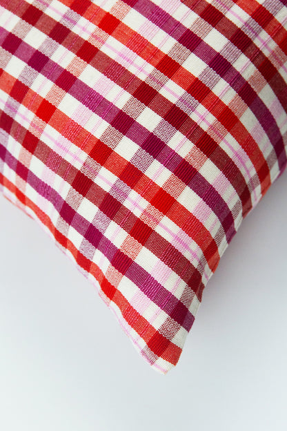 Archive NY Noel Plaid Square Pillow